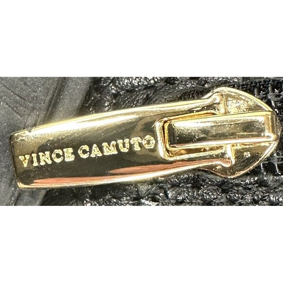 Vince Camuto Womens Leather Boots Toralina Combat Lace-Up & Side Zip Size 6.5M - Picture 12 of 14